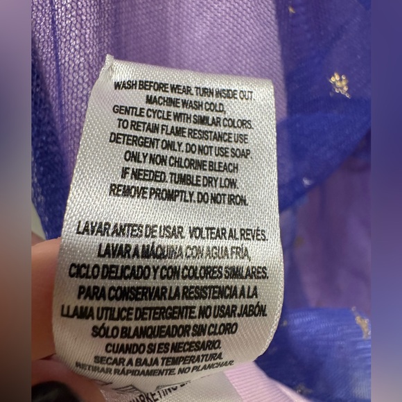 Disney WISH Fantasy Gown Asha & Star Fantasy Nightgown Tulle Princess Girls 5T - Picture 7 of 9